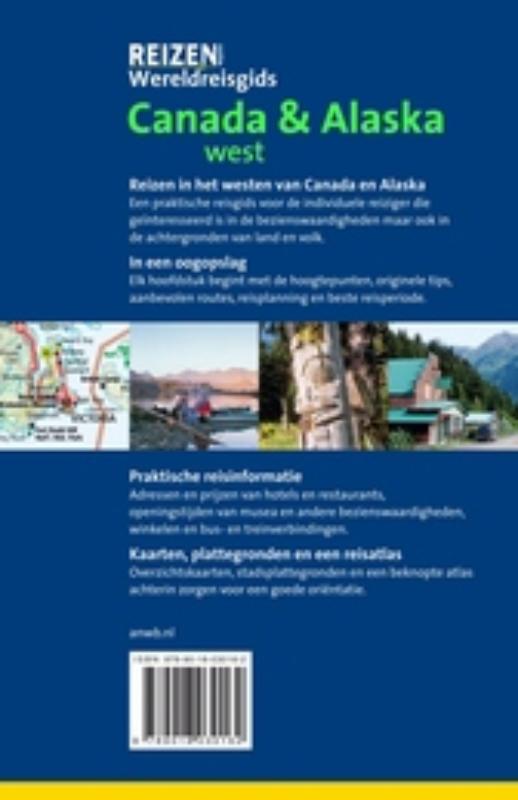 Canada west en Alaska / Reizen magazine wereldreisgids achterkant