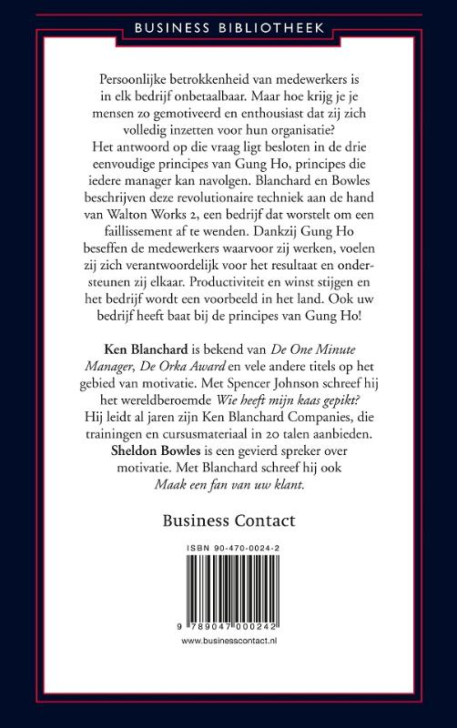 Gung Ho! Gung Ho! achterkant