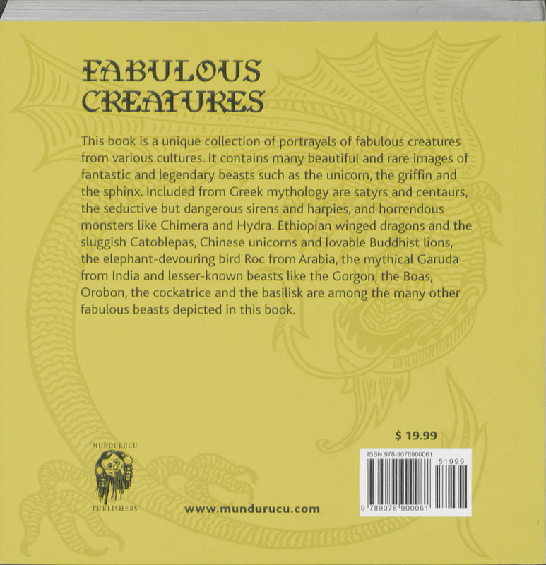 Fabulous creatures achterkant