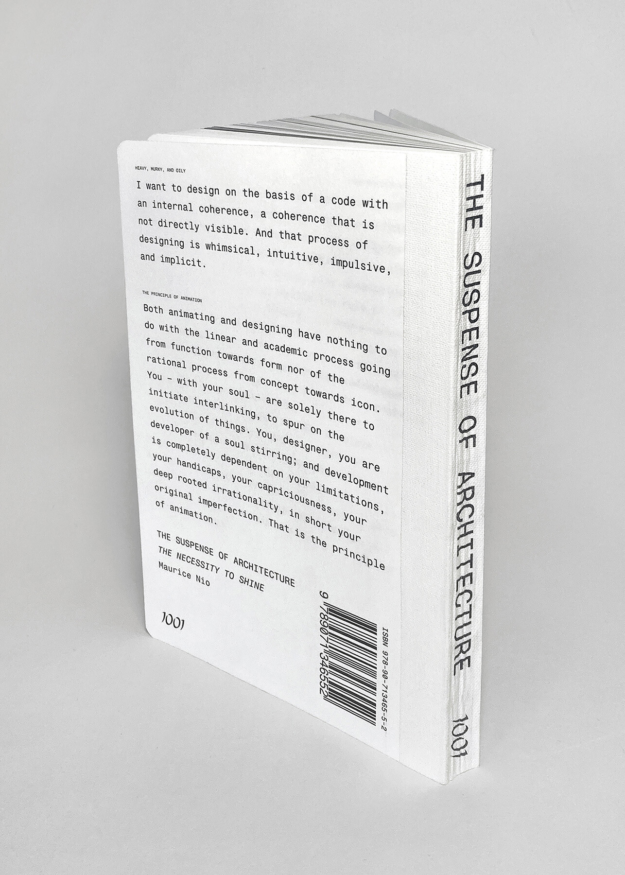 The Suspense of Architecture achterkant