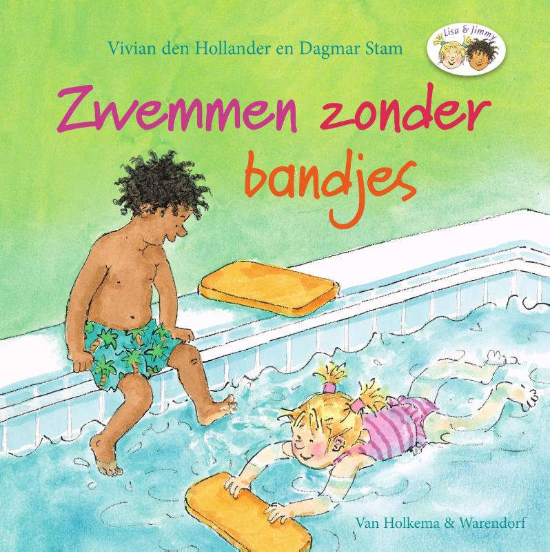 boekenbalie_9789000351633_cover Lisa en Jimmy  -   Zwemmen zonder bandjes
