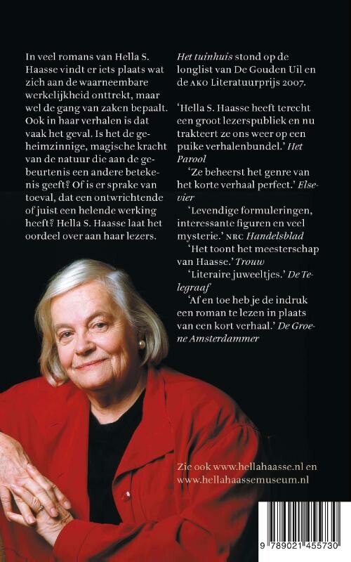 Het tuinhuis achterkant