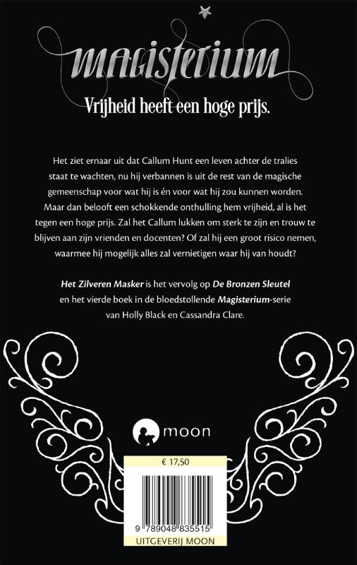 Het zilveren masker / Magisterium / 4 achterkant