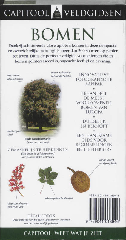 Bomen / Capitool Natuurgidsen Bomen / Capitool Natuurgidsen achterkant