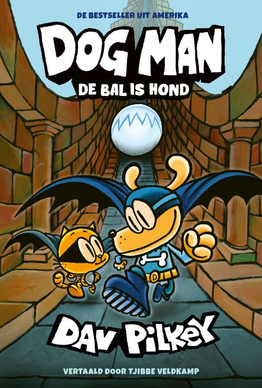boekenbalie_9789493189430_cover De bal is hond / Dog Man / 7