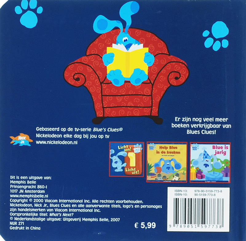 Blue's Clues / Raden maar achterkant