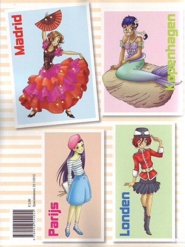 Disney Girl vakantieboek  2013 / Disney Girl vakantieboeken / 4 achterkant