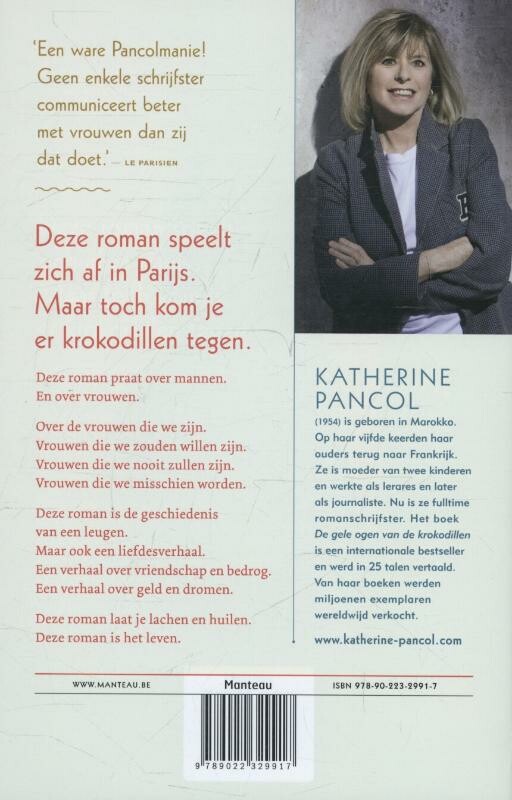 De gele ogen van de krokodil achterkant