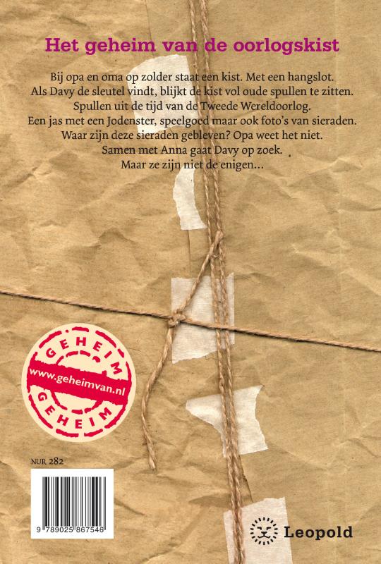 Het geheim van de oorlogskist / Het geheim van achterkant