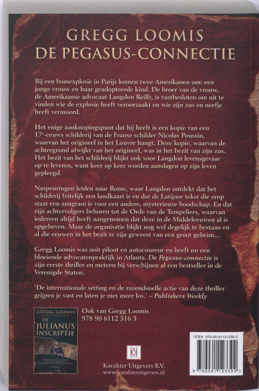 De Pegasus-connectie De Pegasus-connectie achterkant