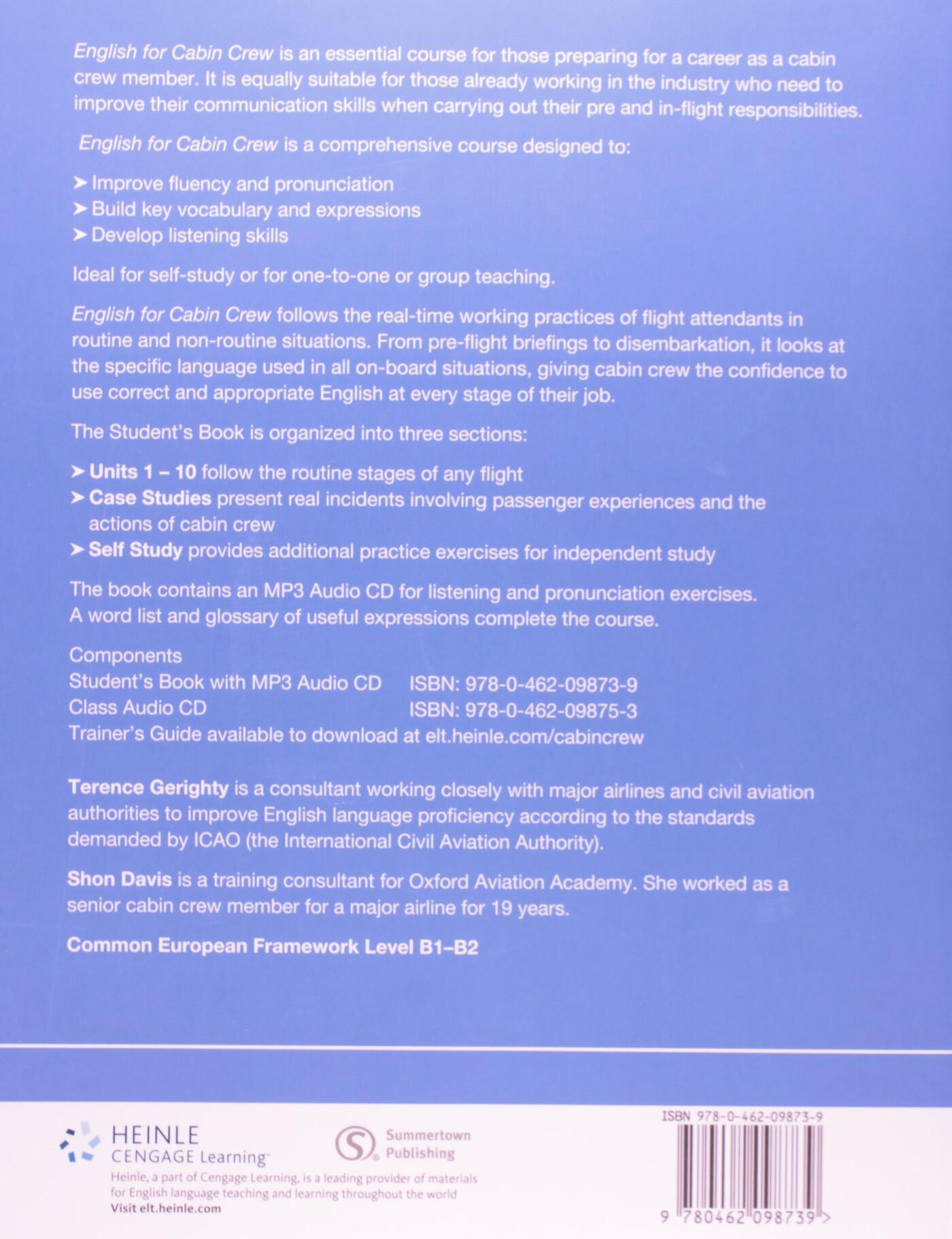 English for Cabin Crew achterkant