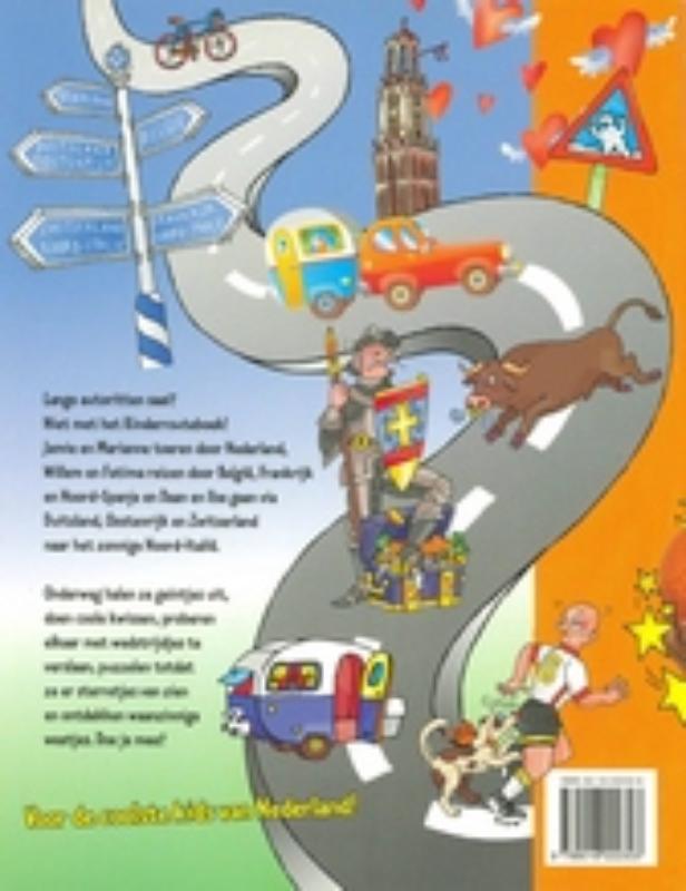 Kinderrouteboek achterkant