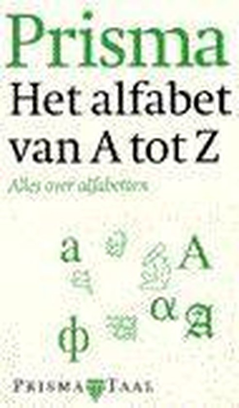 Het alfabet van A tot Z / Prisma pocket woordenboek