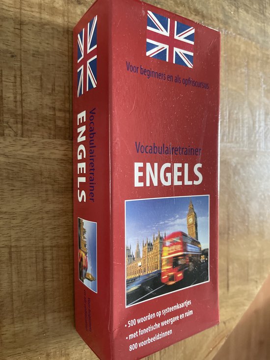 Vocabulairetrainer ENGELS - voor beginners en als opfriscursus