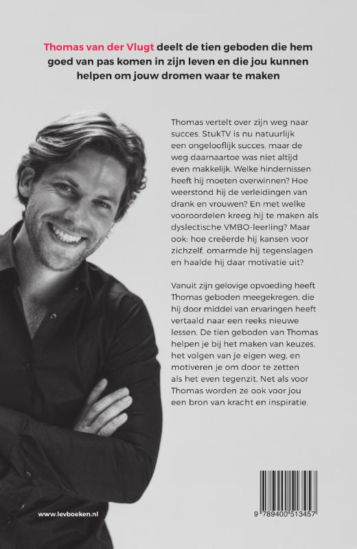 De tien geboden van Thomas achterkant