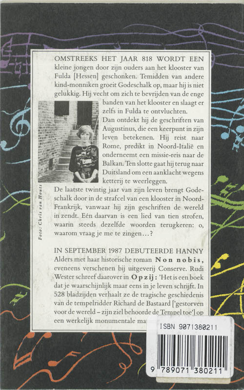 Waarom vraag je me te zingen...? achterkant