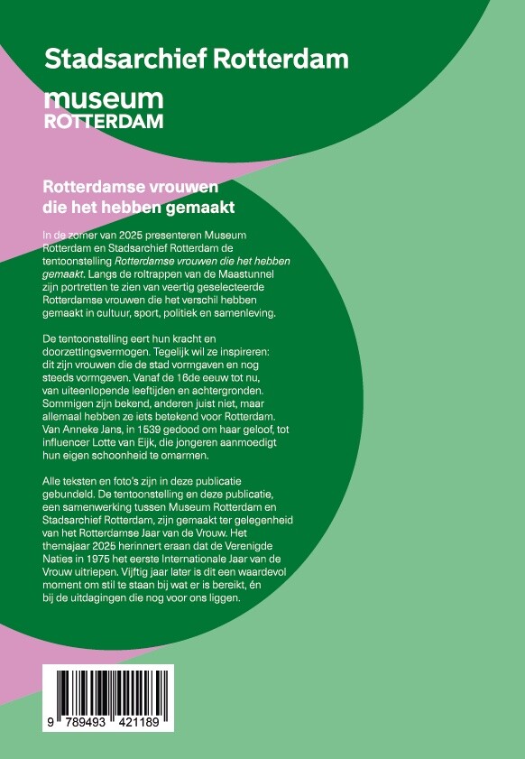 Rotterdamse vrouwen die het gemaakt hebben achterkant