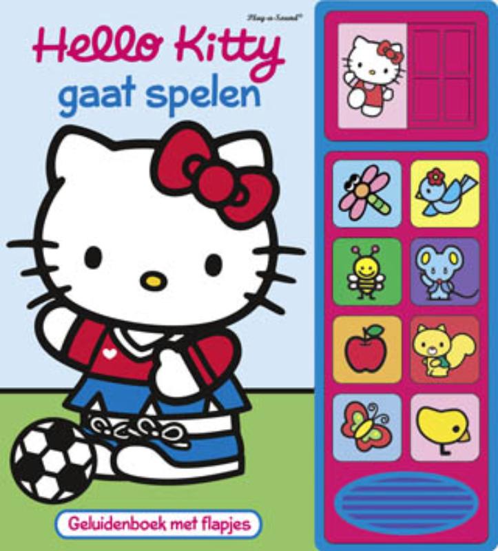 Hello Kitty- Gaat Spelen Geluidenboek