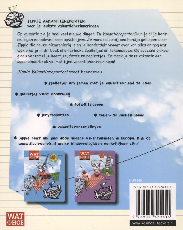 Vakantiereporter / Jippie op reis! achterkant