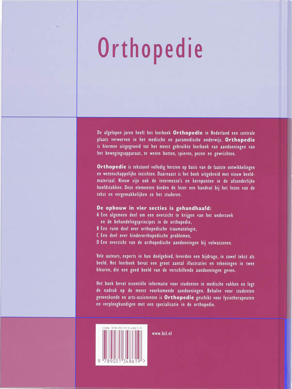 Orthopedie / Quintessens achterkant