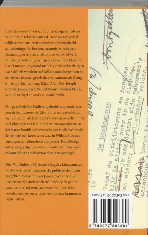 De Kladbewaarders achterkant