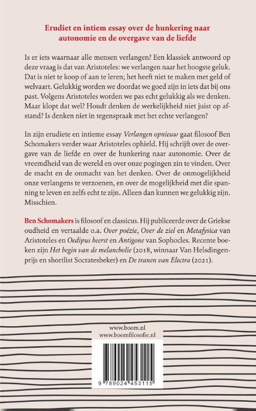 Verlangen opnieuw achterkant