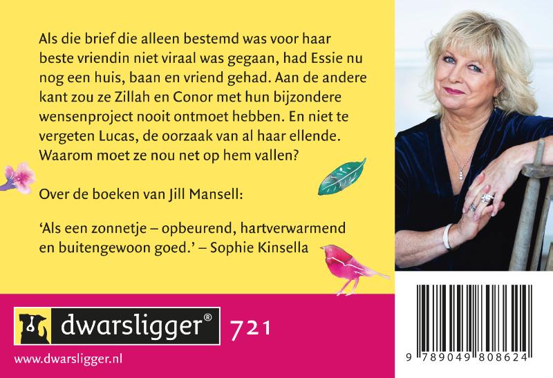 Stuur me een berichtje / Dwarsligger / 721 achterkant