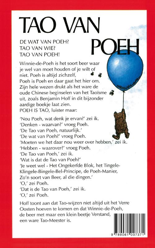 Tao van Poeh Tao van Poeh achterkant
