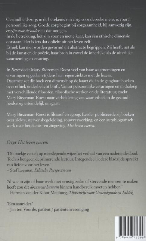 Beter achterkant
