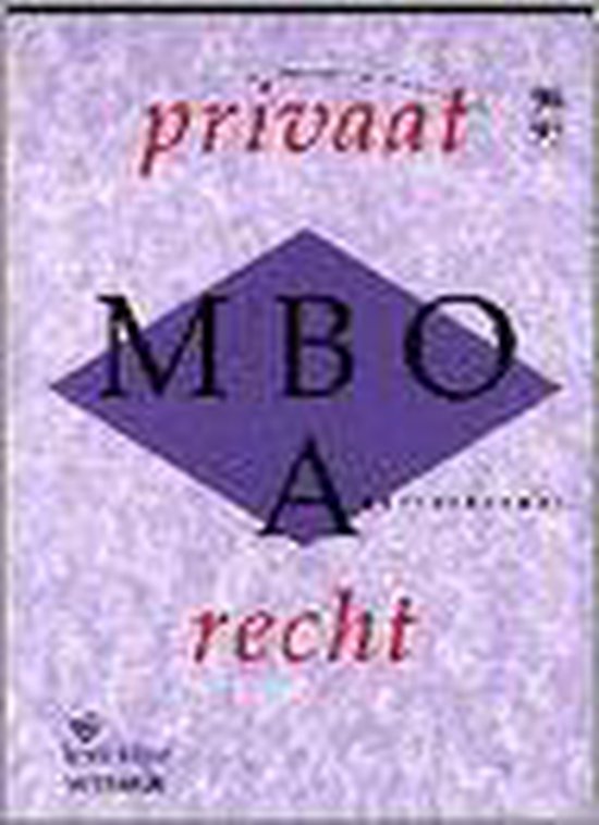 MBO-A wettenbundel privaatrecht / 1996-1997 / Vermande's wettenreeks