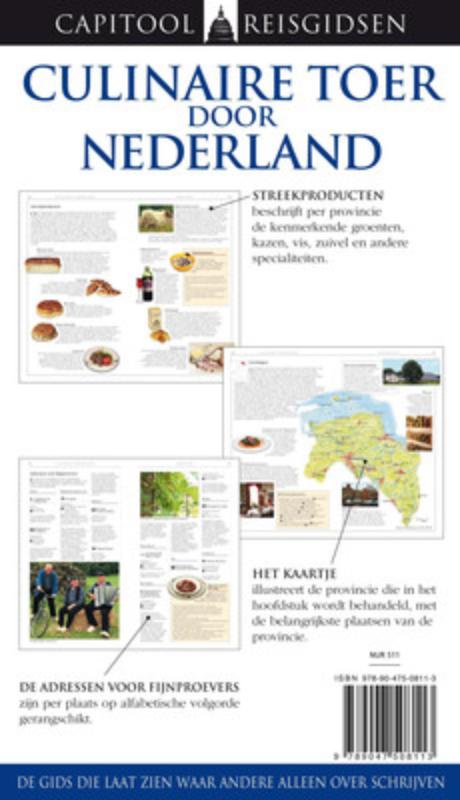 Capitool Culinaire Toer Door Nederland achterkant