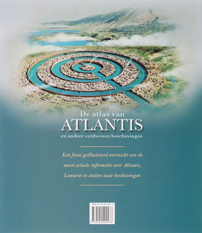 De atlas van Atlantis achterkant
