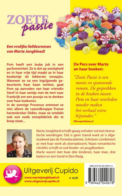 Zoete passie / Cupido biebpub Zoete passie / Cupido biebpub achterkant