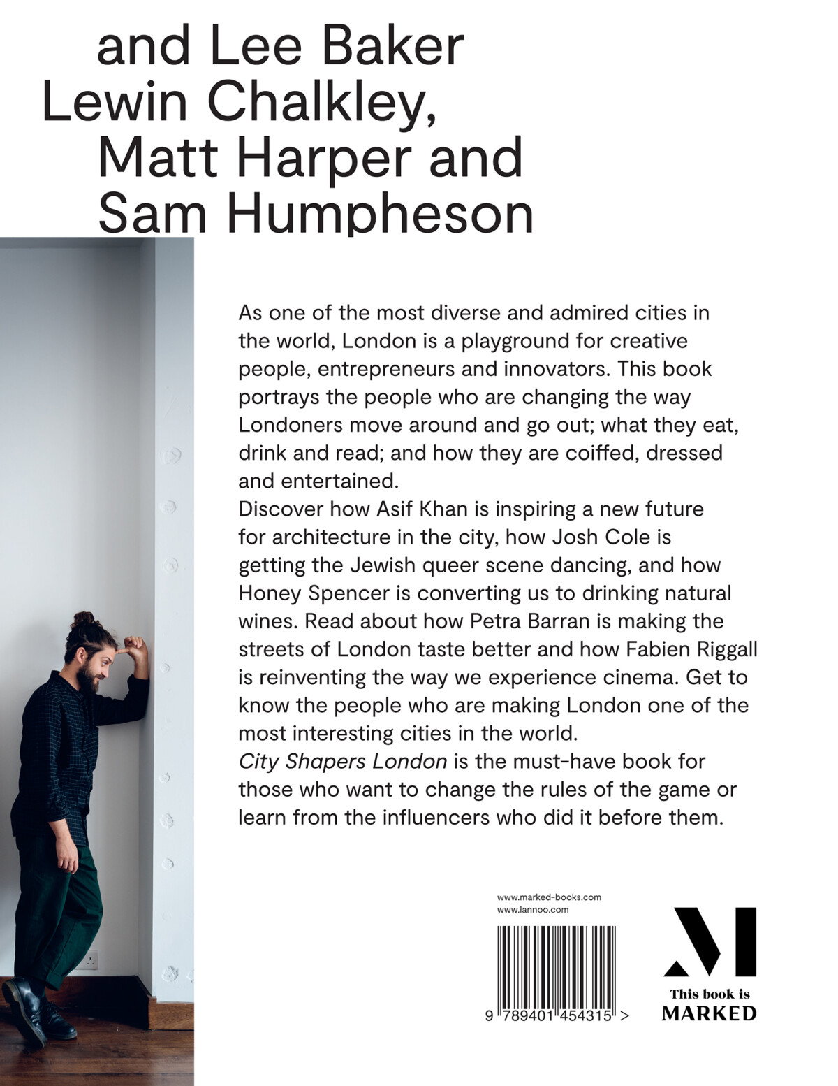 City Shapers LONDON achterkant