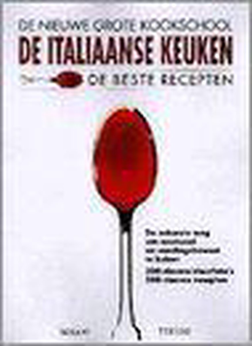 Italiaanse keuken.rode lepel