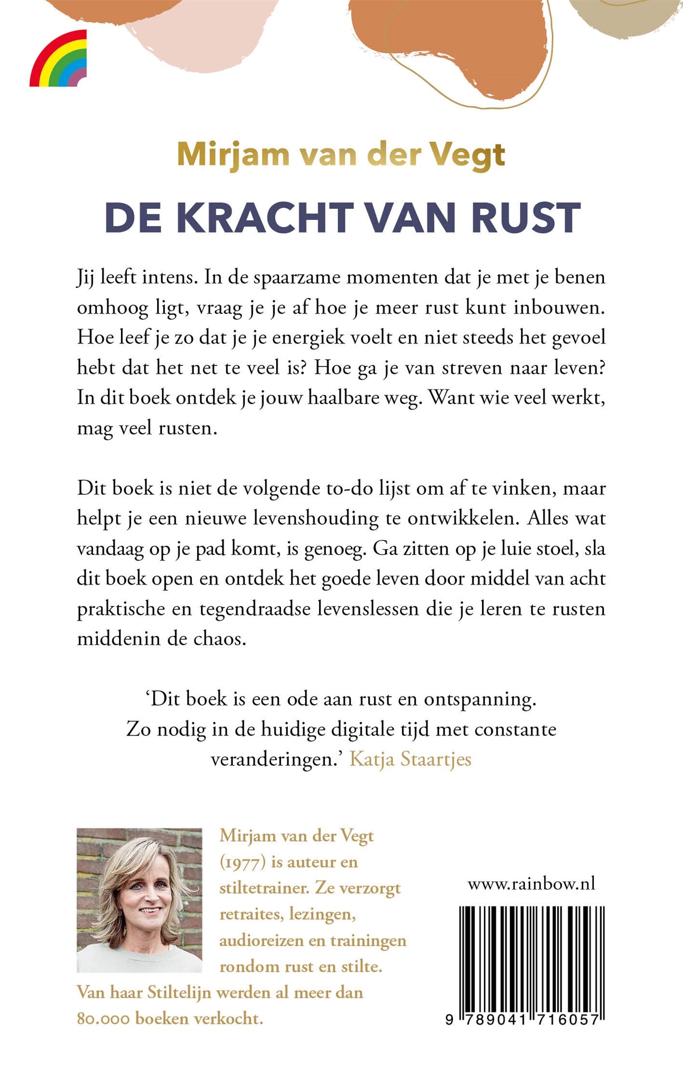 De kracht van rust achterkant