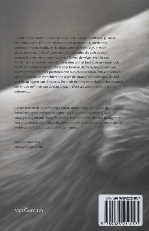 Witte raven achterkant