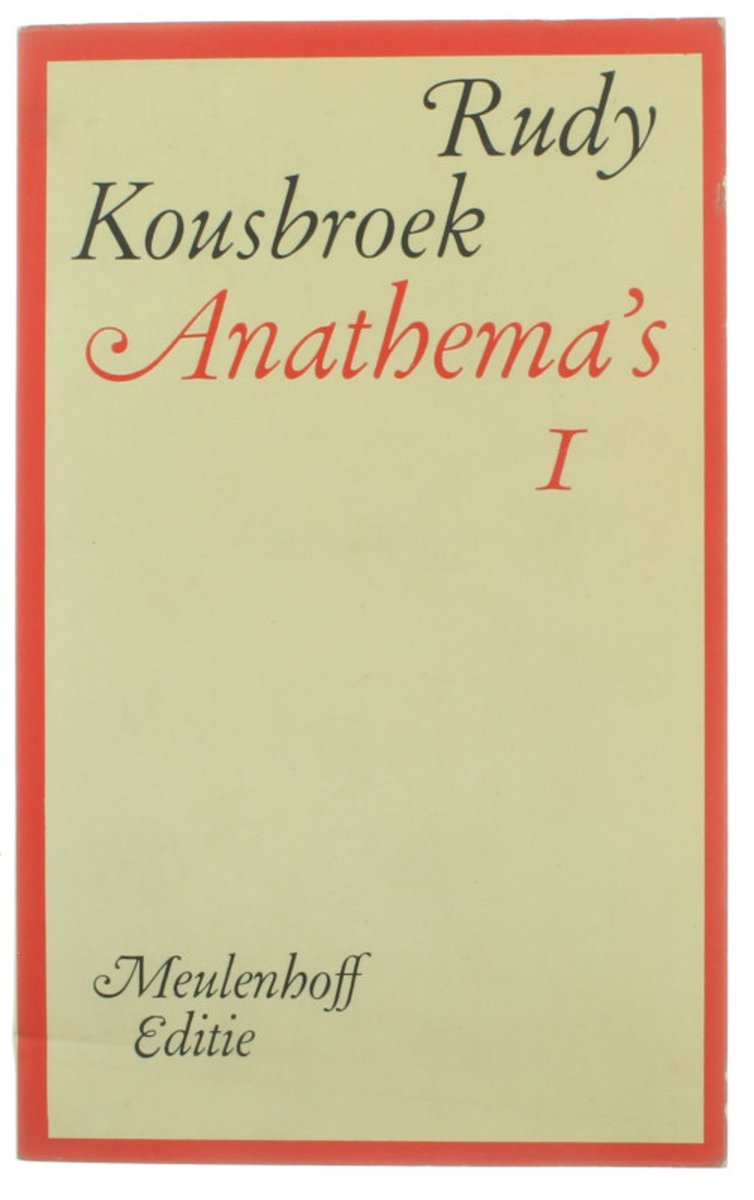Rudy Kousbroek Anathema's 1 thumbnail