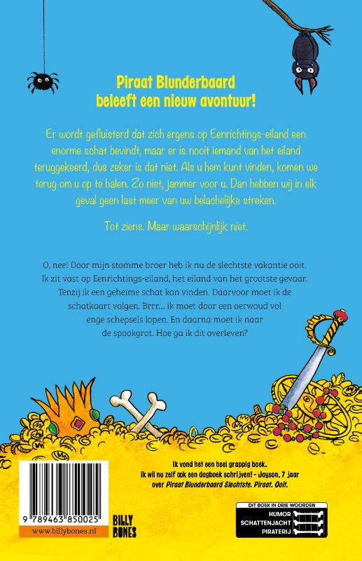 Slechtste vakantie. Ooit. / Piraat Blunderbaard / 2 Slechtste vakantie. Ooit. / Piraat Blunderbaard / 2 achterkant