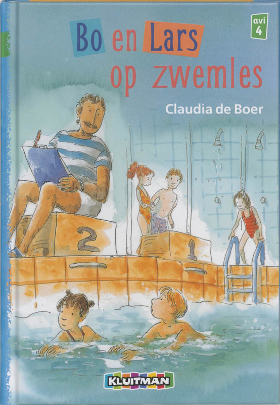 Bo en Lars op zwemles / Klavertje twee-serie