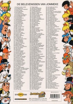 In Pimpeltjesland / De belevenissen van Jommeke / 32 achterkant