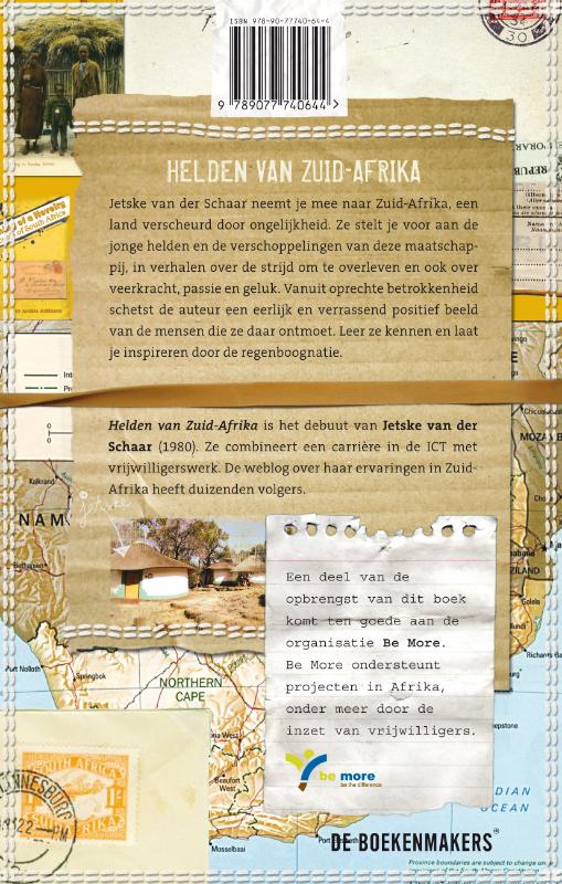 Helden Van Zuid-Afrika achterkant