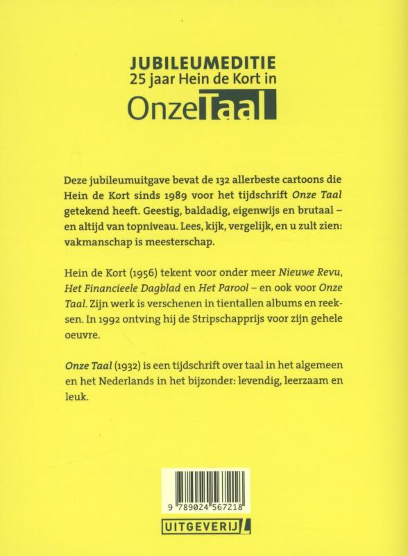 Hein in onze taal Hein in onze taal achterkant