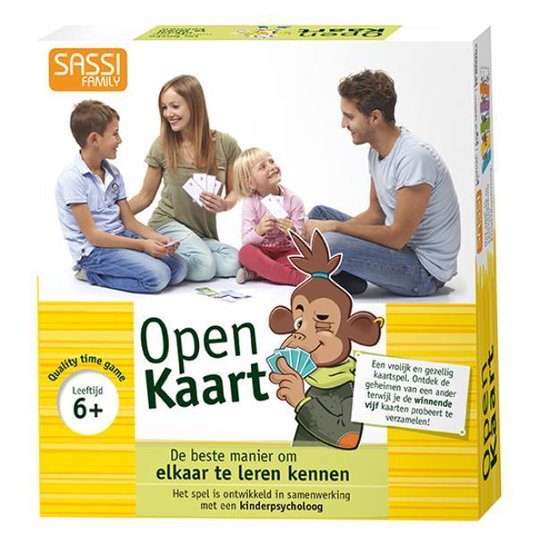 Sassi family  -  Open kaart leeftijd 6+