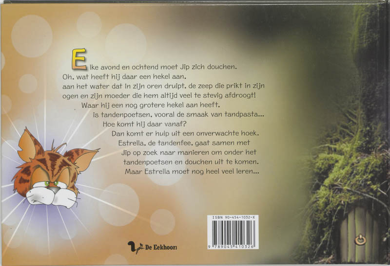 De betoverde tandenborstel achterkant