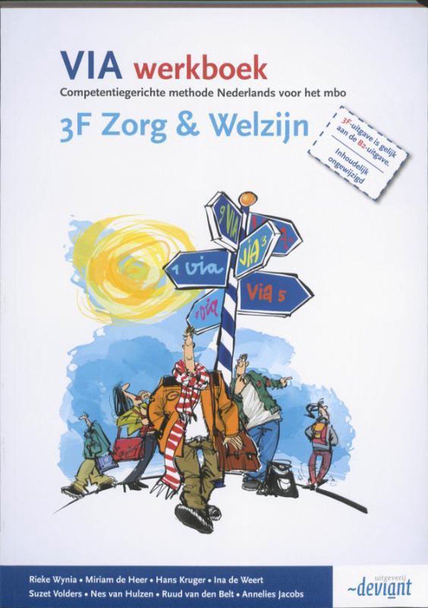 VIA Werkboek 3F Zorg & Welzijn