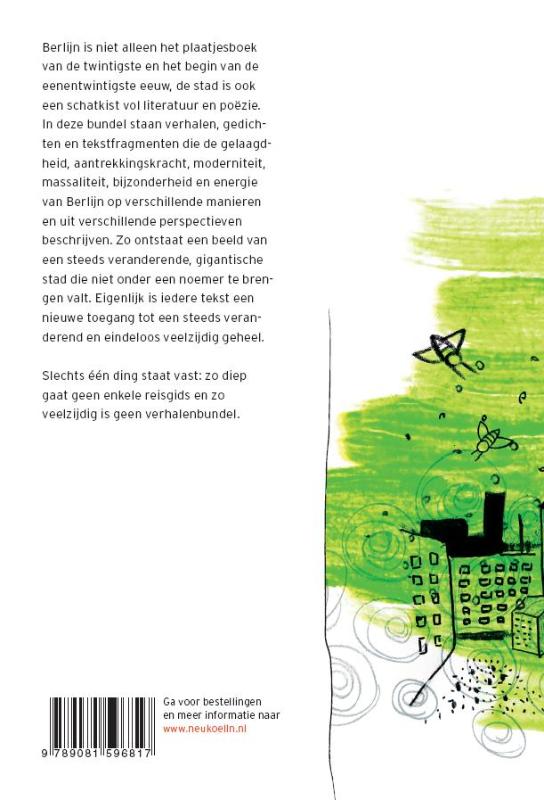 Berlijn Is Van Vandaag achterkant
