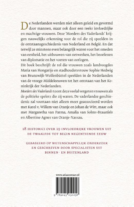 Moeders des vaderlands achterkant