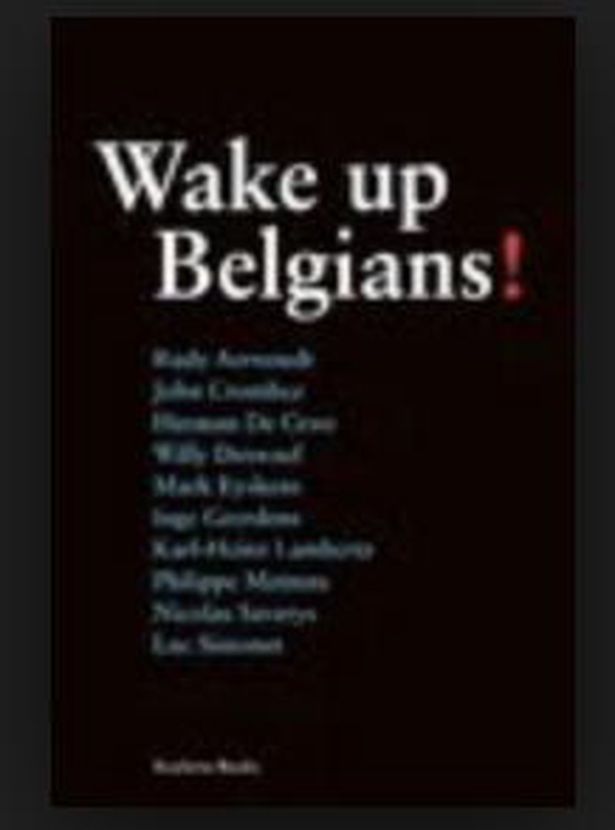 Wake up belgians!
