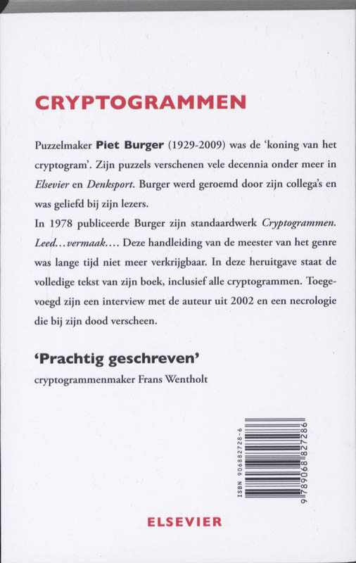 Cryptogrammen achterkant